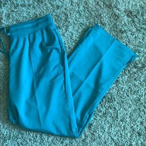 Baby blue scrub pants